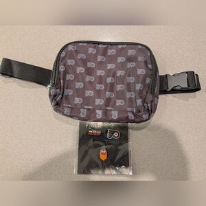 Phillidalphia Flyers Gray Fanny Pack With Pins